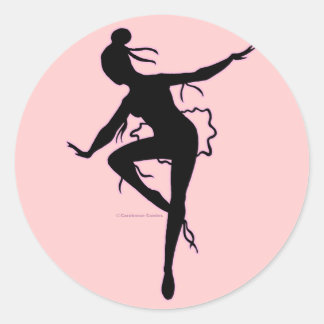 Adesivo Prima Ballerina Silhouter Sticker