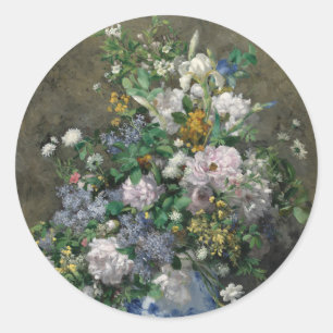Adesivo Primavera Buquê por Auguste Renoir