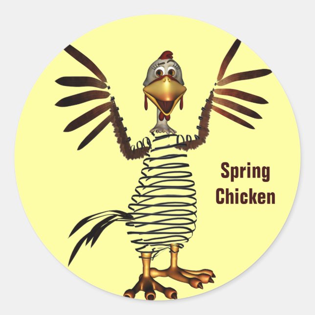 Adesivo Primavera Chicken (Frente)