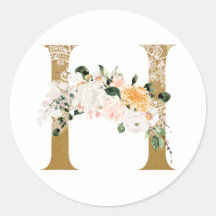 Primavera de casamento de verão MONOGRAM H