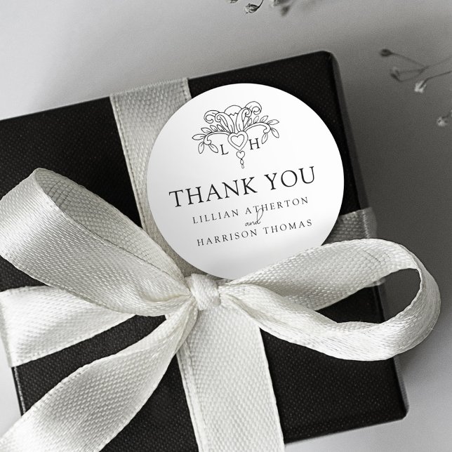 Adesivo Primavera fleur de lis elegante obrigado de casame (Criador carregado)