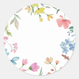 Adesivo Primavera Florals Envelope Stickers