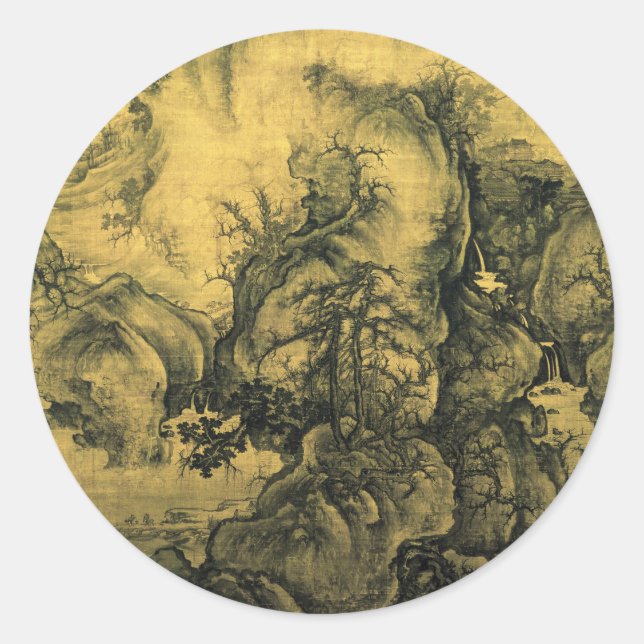 Adesivo Primavera & Guo Xi - Arte Chinesa/China Imperial (Frente)