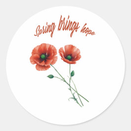 Adesivo primavera Hope Sticker