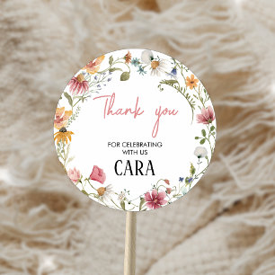 Adesivo Primavera Little Wilflower Festa de aniversário