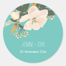 Adesivo Primavera Magnolia Buquê Flor