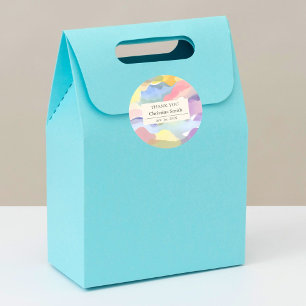 Adesivo Primavera moderna estética, obrigado