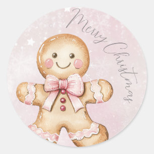 Adesivo Primavera natalina Natal Gingerpão aniversário