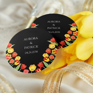 Adesivo Primavera Tulip Floral Tulip, Bright e Bold Rustic