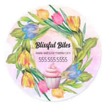 Primavera Tulipas Cupcake Baking