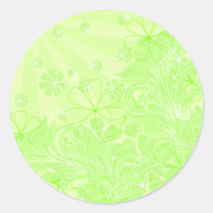 Adesivo primavera verde
