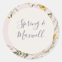 Primavera Wildflower | Selagens de Envelope Blush