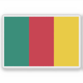 Adesivo Primeira bandeira dos Camarões (1960-1961)