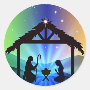 Adesivo Primeira cena natalícia em Belém