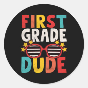 Adesivo Primeira Classe 1rua Dude Primeiro Dia De Estudant