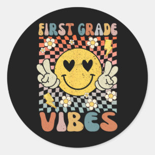 Adesivo Primeira Classe Vibes 1rua Grau Professor Retro 1r