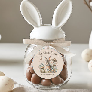 Adesivo Primeira Páscoa Jack Rabbit