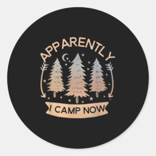 Adesivo Primeira Vez Acampando Fofo Novo Campista Rv Apare