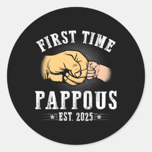 Adesivo Primeira Vez Dia de os pais Pappous Est 2025 Em Br