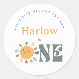 Adesivo Primeira viagem ao redor do sol