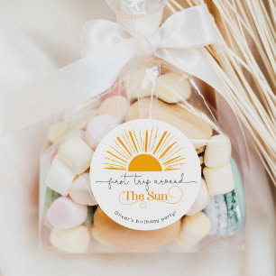 Adesivo Primeira viagem ao redor do sol mínima neutra em t