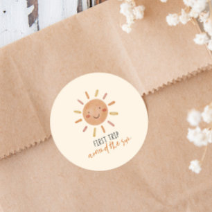 Adesivo Primeira Viagem Em Torno Do Sun 1rua Primeiro Favo