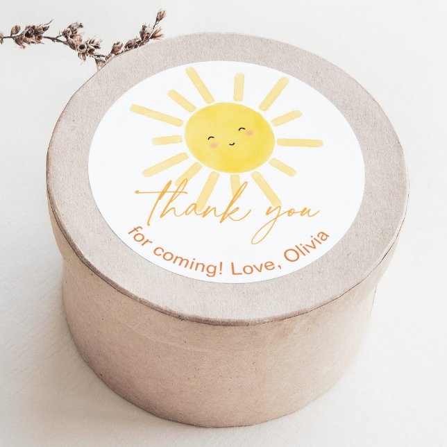 Adesivo Primeira volta ao sol obrigado (Criador carregado)