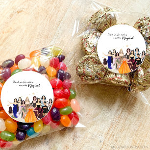 Adesivo Primeiro aniversário, aniversário de menina, tema 