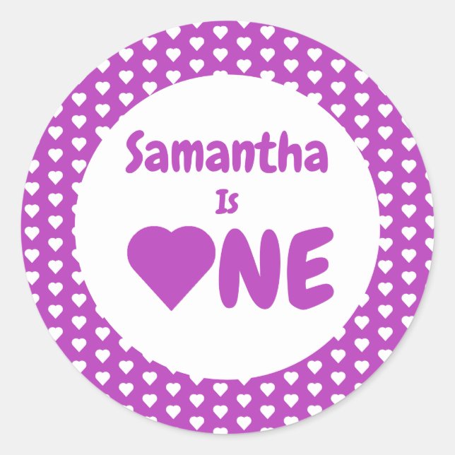 Adesivo Primeiro aniversario cardíaco (Frente)