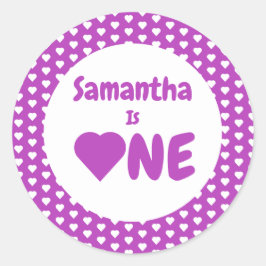 Adesivo Primeiro aniversario cardíaco