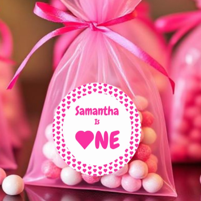 Adesivo Primeiro aniversario cardíaco (Criador carregado)