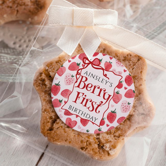 Adesivo Primeiro aniversario de Arco rosa do primeiro coqu (Criador carregado)