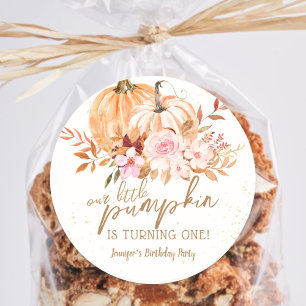 Adesivo Primeiro aniversario de Boho Rapariga de Cachorros