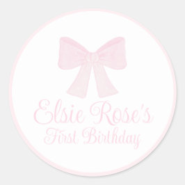 Adesivo Primeiro Aniversário do Primeiro Aniversário do Ar