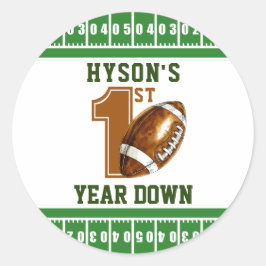 Adesivo Primeiro Ano de Redução | Festa de primeiro aniver