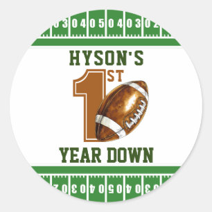 Adesivo Primeiro Ano de Redução   Festa de primeiro aniver