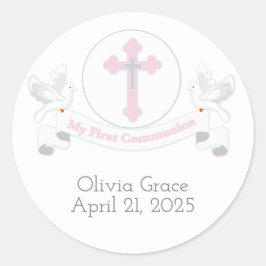 Adesivo Primeiro banner de comunidade com Doves