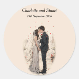 Adesivo Primeiro Beijo