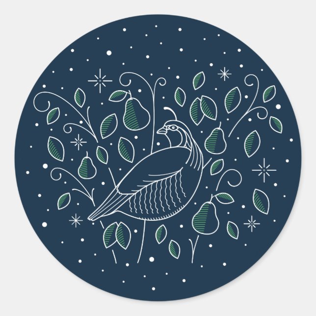 Adesivo PRIMEIRO DIA DE NATAL/Vinhetas de Natal (Frente)