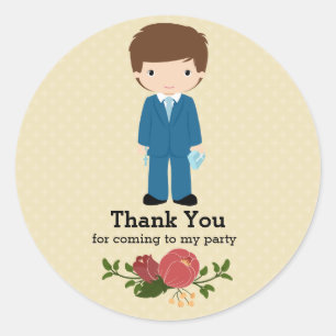 Adesivo Primeiro menino do comunhão santamente * escolha 