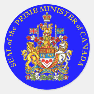 Adesivo Primeiro ministro de Canadá