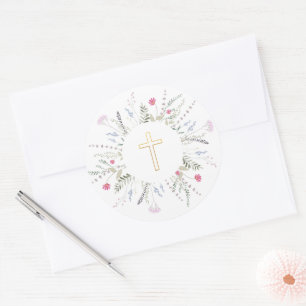 Adesivo Primeiro quadro de flores silvestres da Comunidade