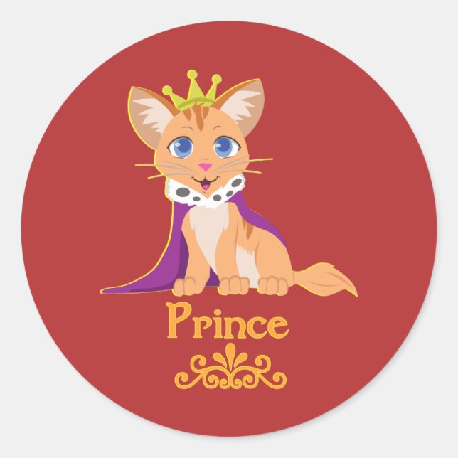 Adesivo Prince Kitten (Frente)