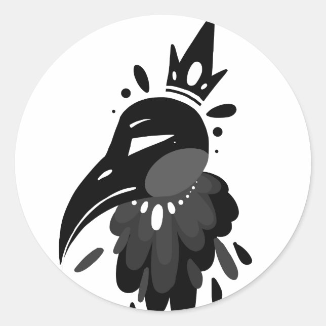 Adesivo Prince Raven Stickers (Frente)