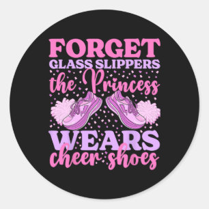 Adesivo Princesa Cheerleader Usa Sapatos Cheer Cheerleadin