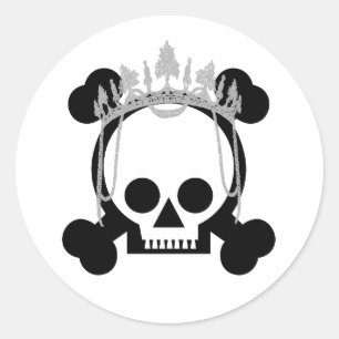 Adesivo Princesa Crânio