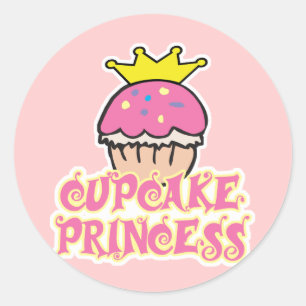 Adesivo Princesa cupcake
