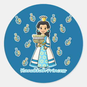 Adesivo Princesa de Hanukkah