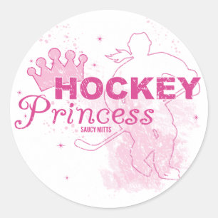 Adesivo Princesa de Hockey