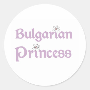 Adesivo Princesa do búlgaro das margaridas